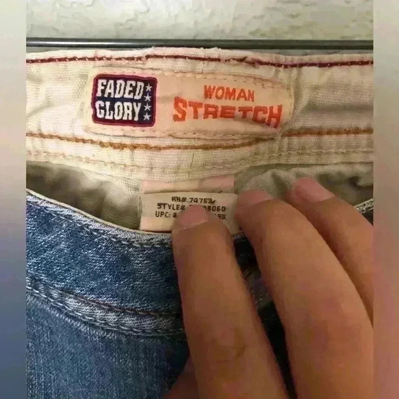 vtg faded glory jeans Women 26W - Picture 4 of 12